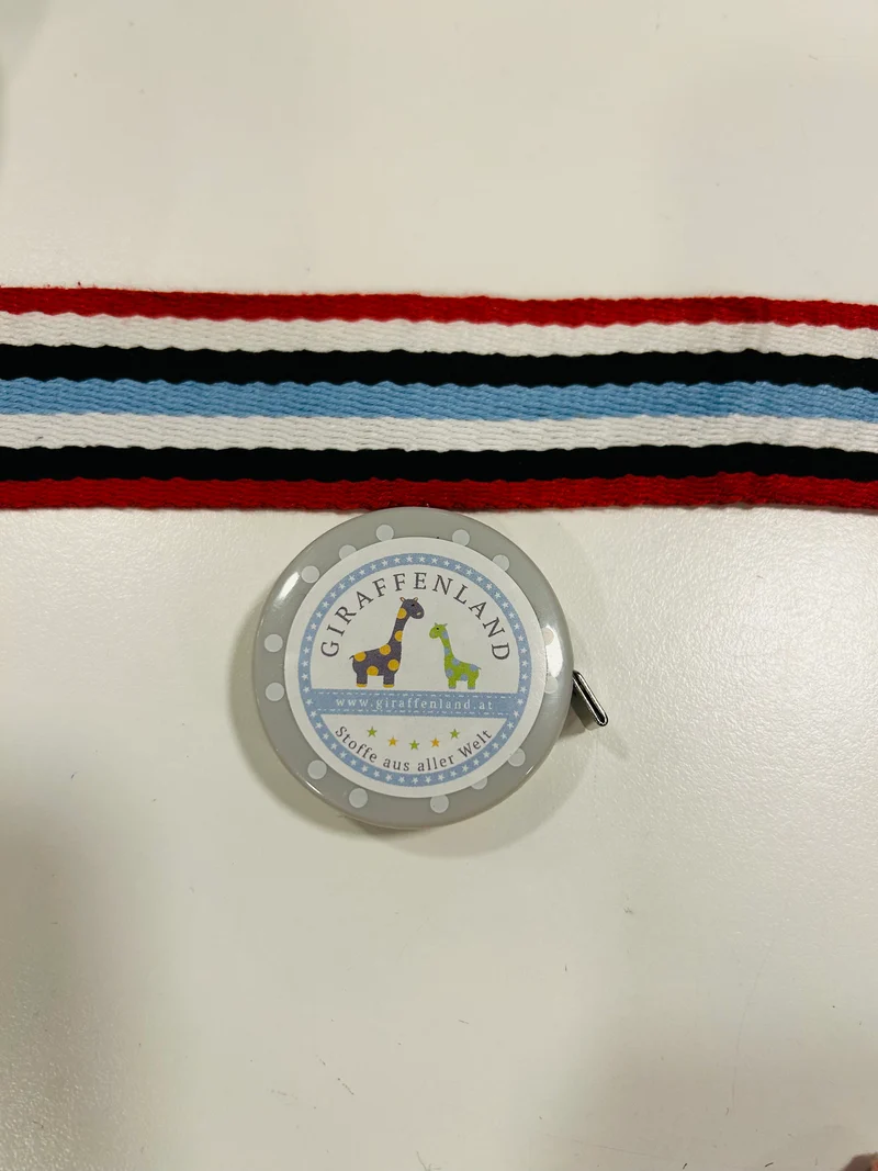 Gurtband 38mm Streifen rot/weiß/blau