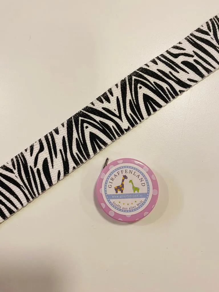 Gurtband 38mm Zebra