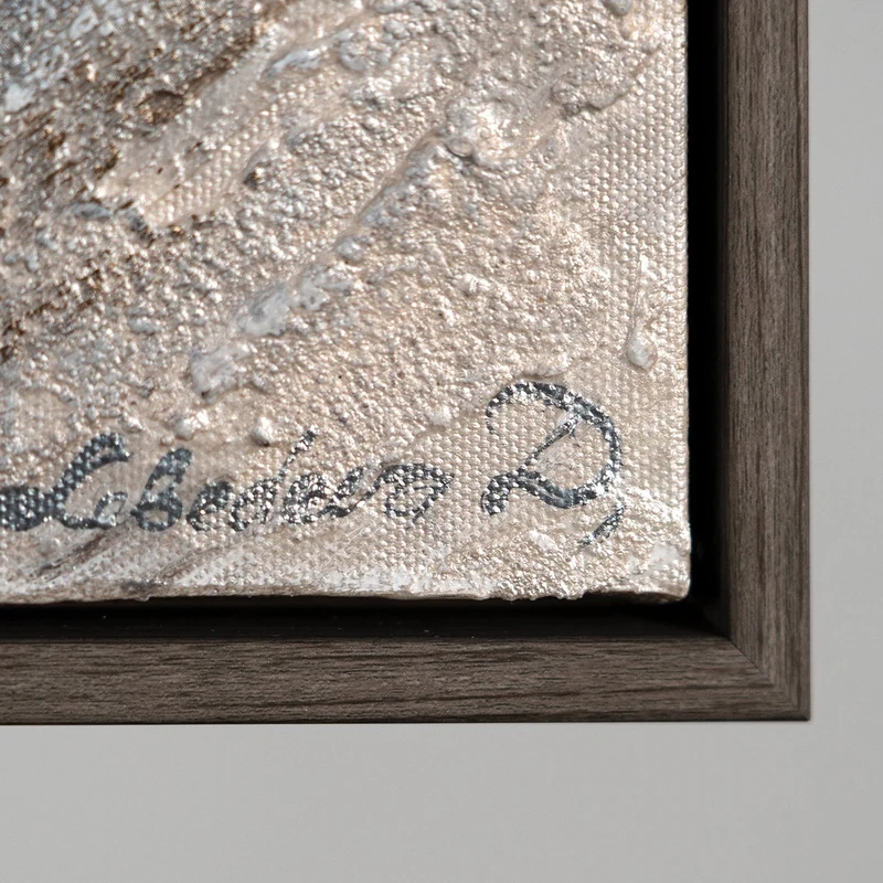 Leuchtende Kunstwerke Gemälde Handgemalt "Welt auf Leinwand"