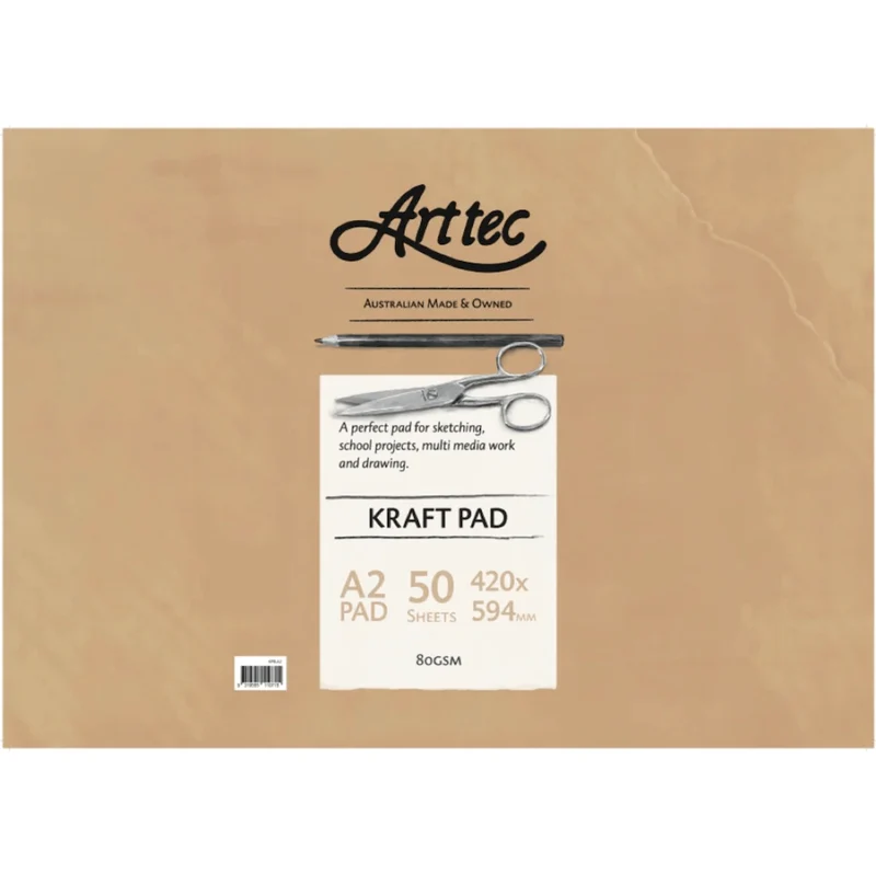 Kraft Paper Pad 80gsm 50 sheets