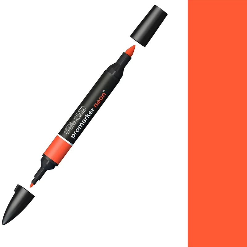 Winsor & Newton - Promarker - Neon Marker - Spark Red