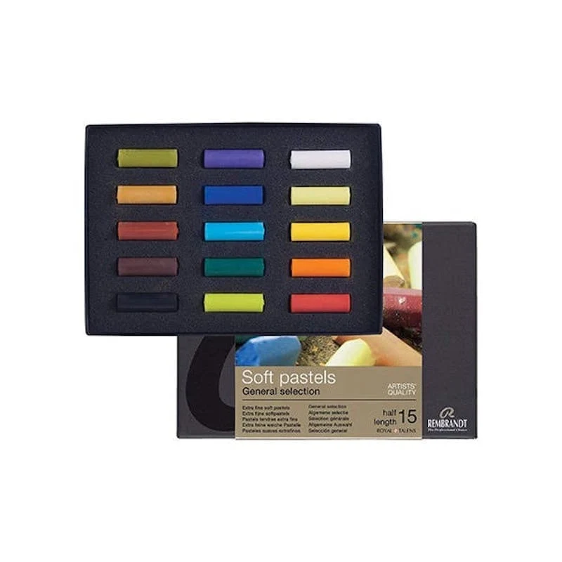Rembrandt Soft Pastels Set of 15 Half Length