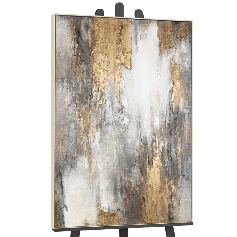 Handgemaltes Unikat "Sanfter Zeitfluss" – Moderne Kunst