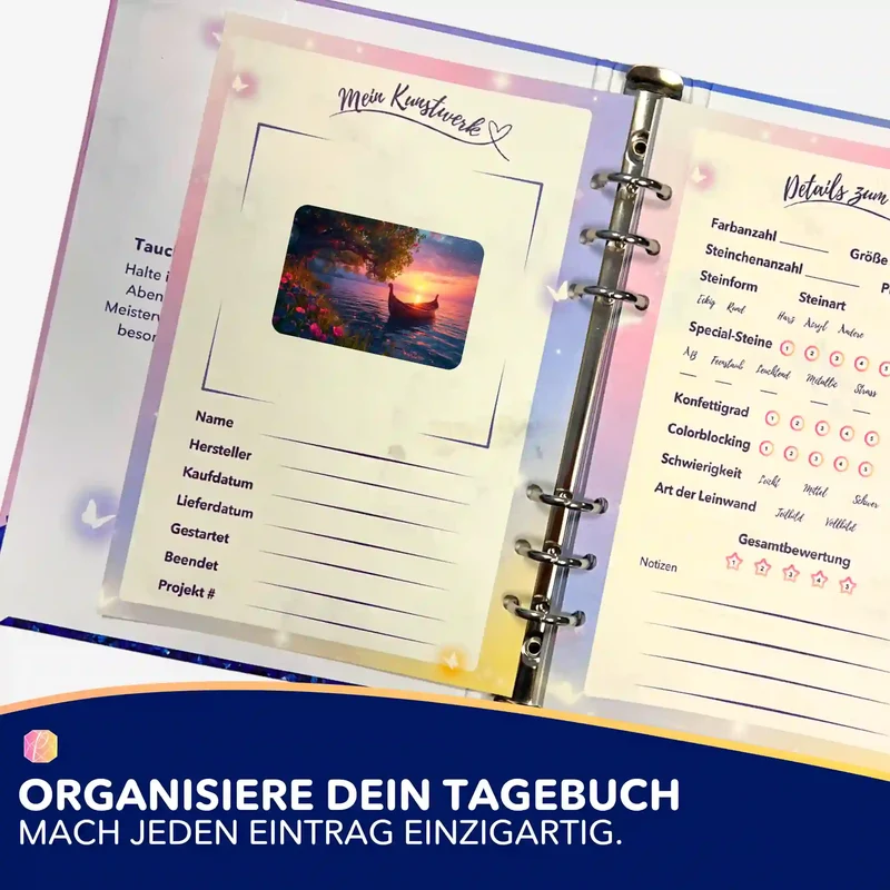Aufkleber 5er-Set - Wo Träume anlegen