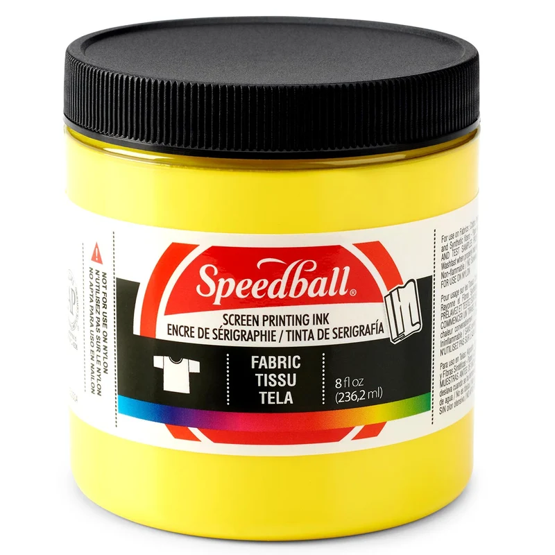 Speedball - Fabric Screen Printing Ink 236ml (8oz) - Yellow