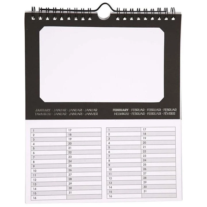 Creative Calendar Set of 5