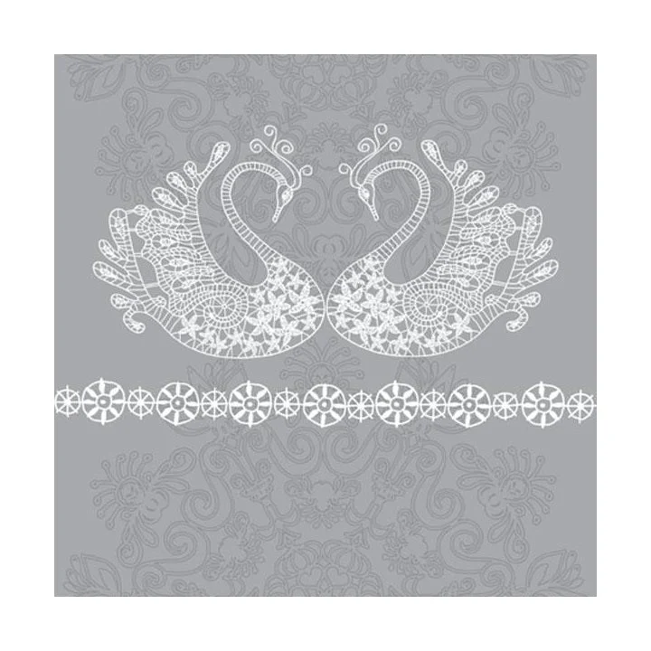 Decoupage Napkins - Swans - 1 pc