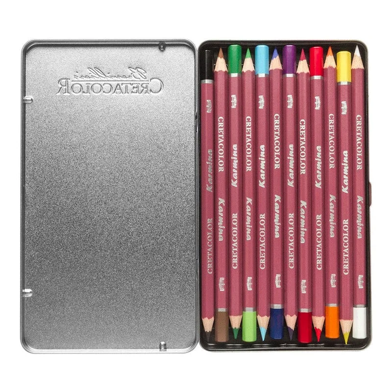 Karmina Lightfast 12x Colouring Pencil + Pad