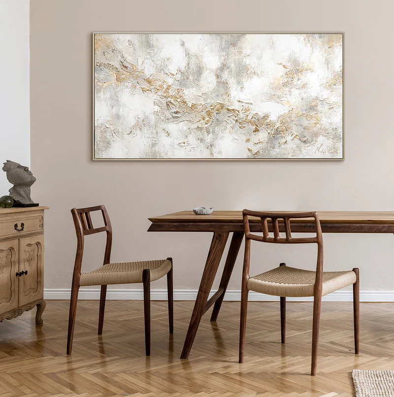 Moderne abstrakte kunst bilder "Geschichte"