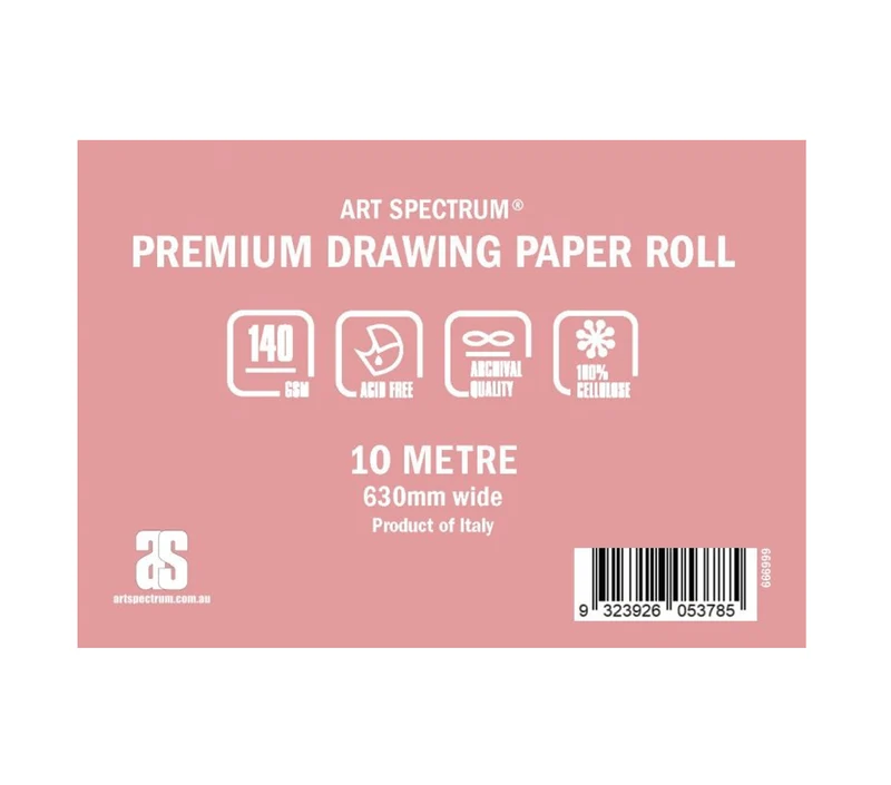 Premium Drawing Paper Roll 140gsm 630mm x 10m