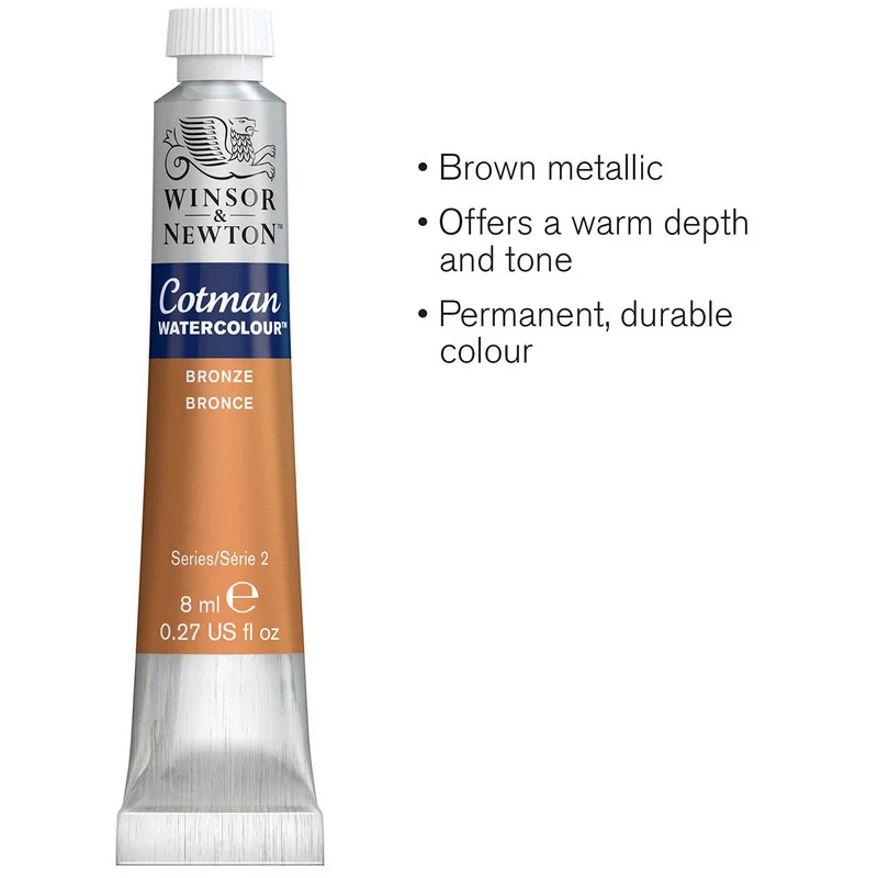 Winsor and Newton - Cotman Watercolour - 8ml - Bronze