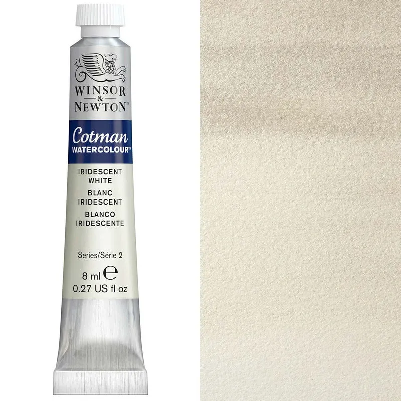 Winsor and Newton - Cotman Watercolour - 8ml - Iridescent White