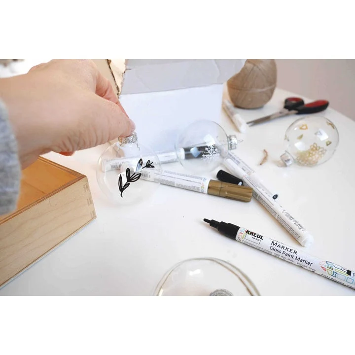 Kreul Gloss Lacquer Marker Set of 4