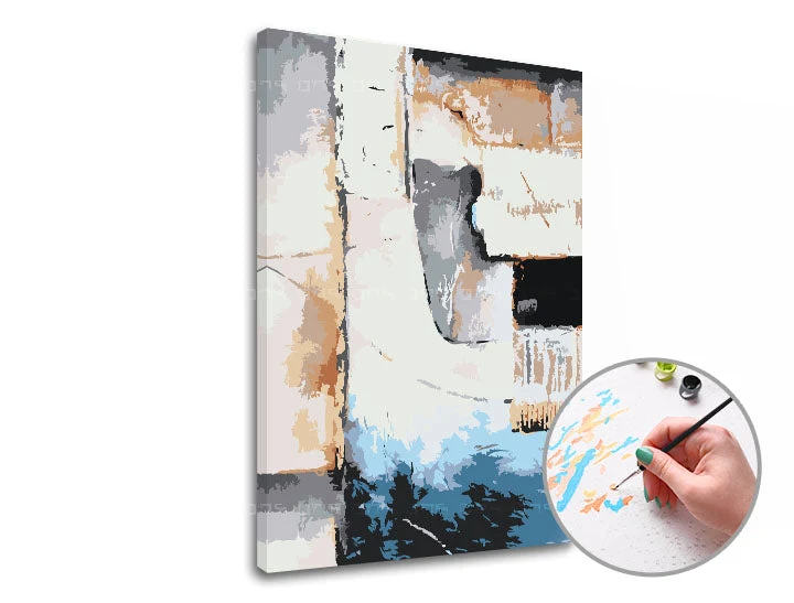 Lost Path Paint by Numbers | Low Difficulty