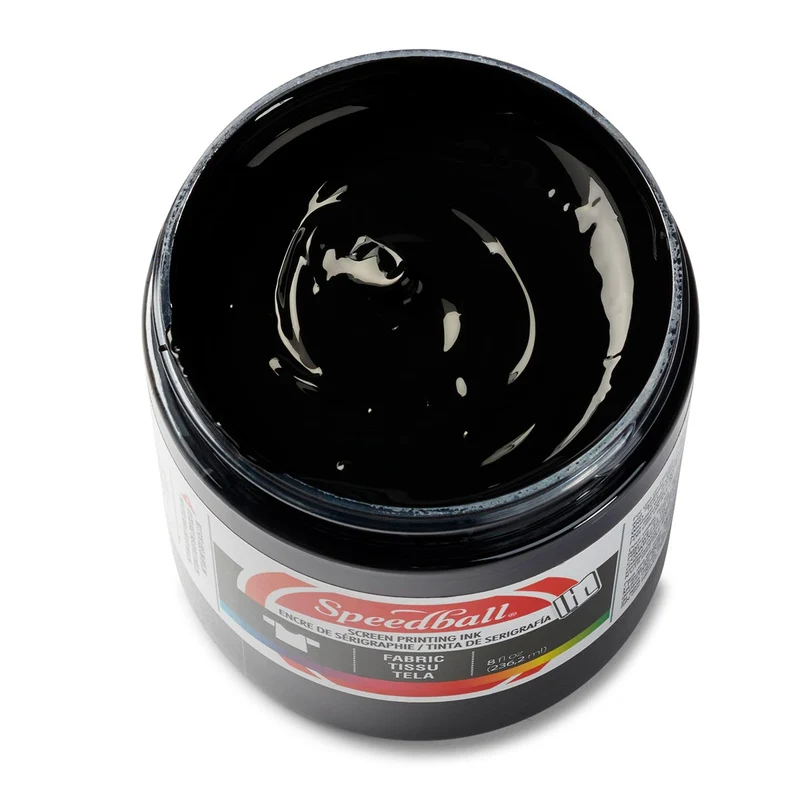 Speedball - Fabric Screen Printing Ink 236ml (8oz) - Black