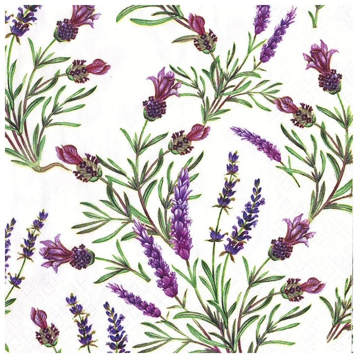 Decoupage Napkins Lavender Twigs - 1 pc