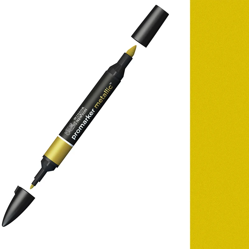 Winsor & Newton - Promarker - Metallic Marker - Gold