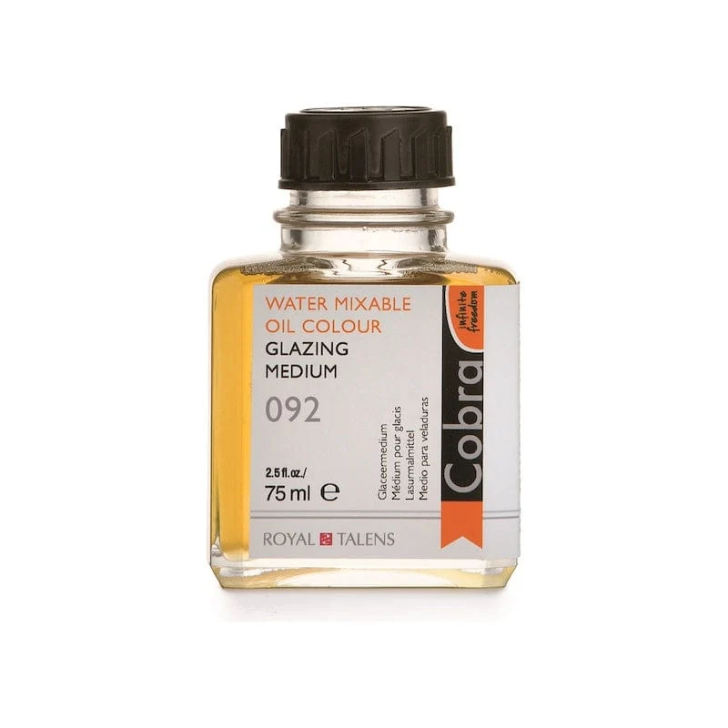 Glazing Medium for Water Mixable Oils
