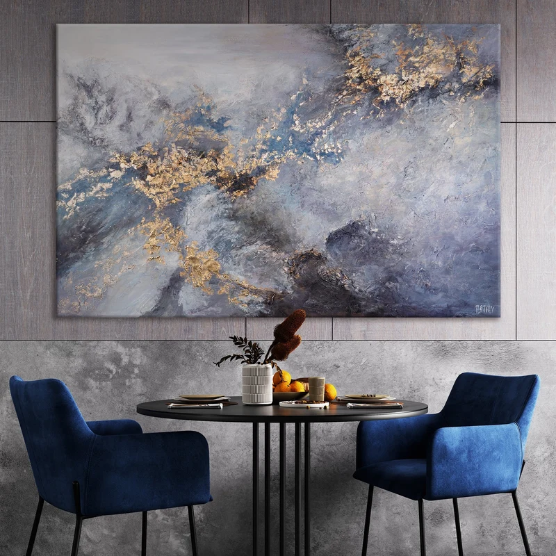 Handgemalte bilder auf leinwand "Renaissance" 120x80