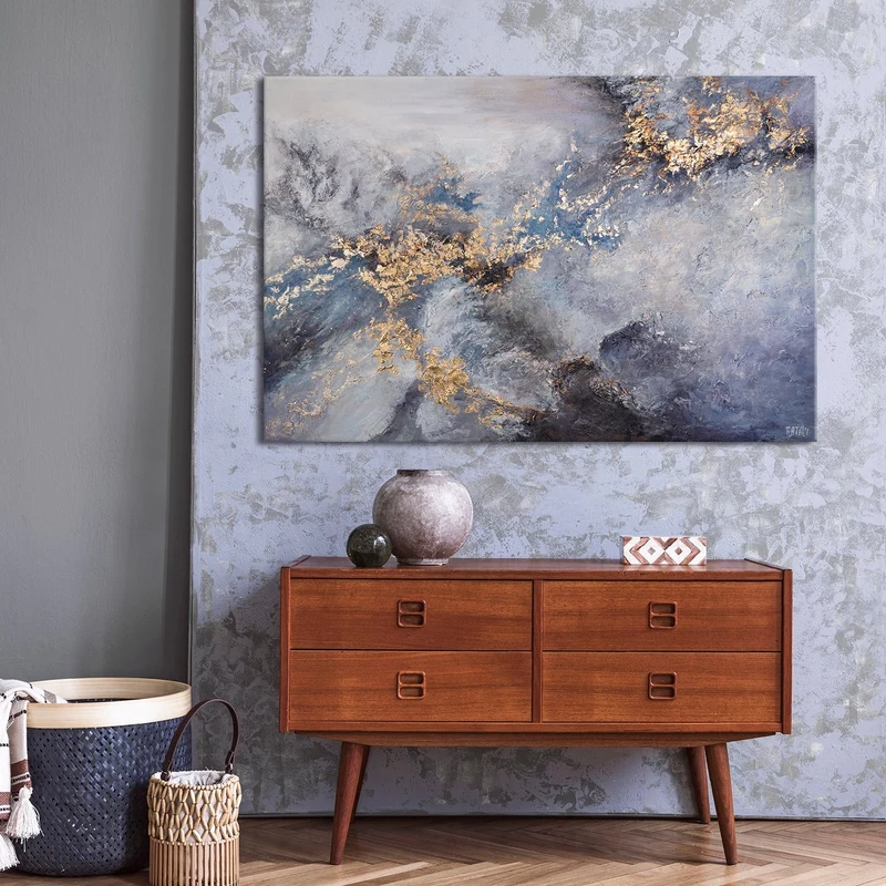 Handgemalte bilder auf leinwand "Renaissance" 120x80