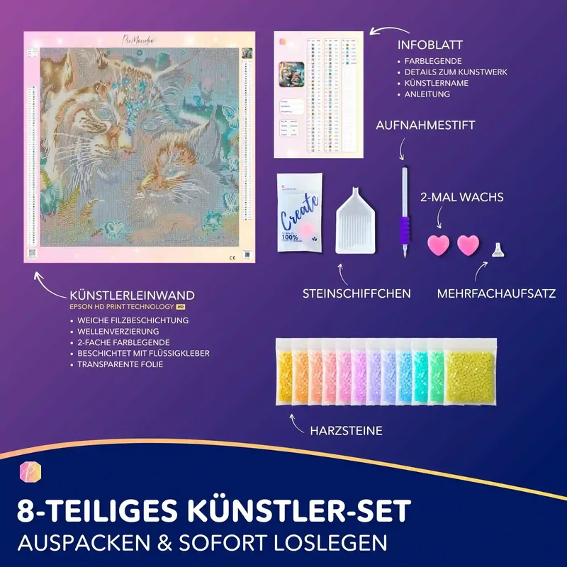 Diamond Painting - Ich halte dich