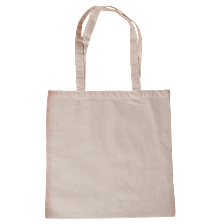 Cotton Tote Bag with Long Handle, 38 x 42 cm