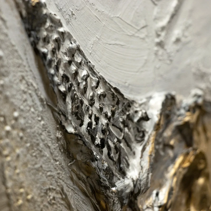 Modulares Gemälde im Rahmen "Tsunami"