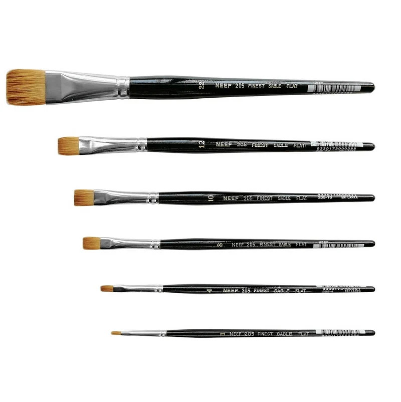 Neef 205 Flat Sable Brush