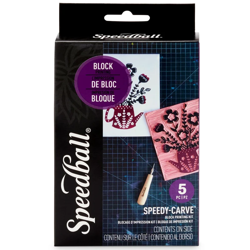 Speedball - Speedy-Carve Block Printing Kit - 5 Piece