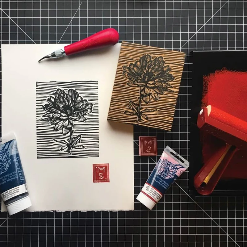Speedball - Speedy-Carve Block Printing Kit - 5 Piece