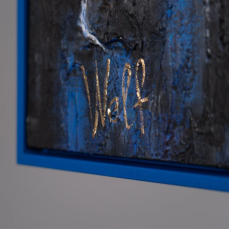 Leuchtende Kunstwerke "Börse" | Geschenk für Händler