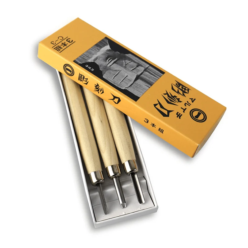 Japanese Lino Cutting set 3