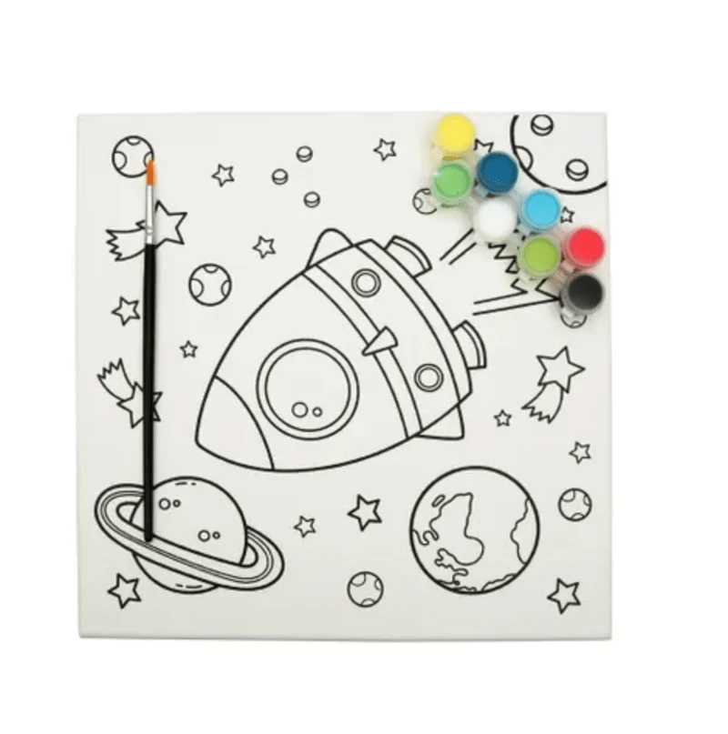 Jasart Colouring Canvas 10”x10”