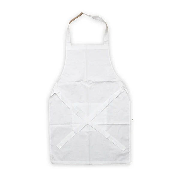 Cotton Apron with Pocket - 70 x 75 cm