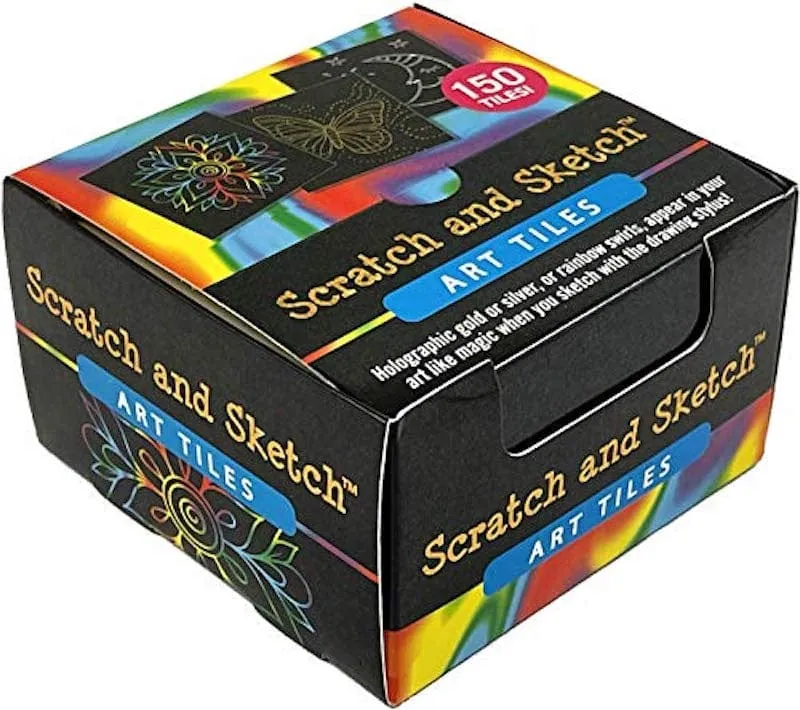 Scratch & Sketch Art Tiles