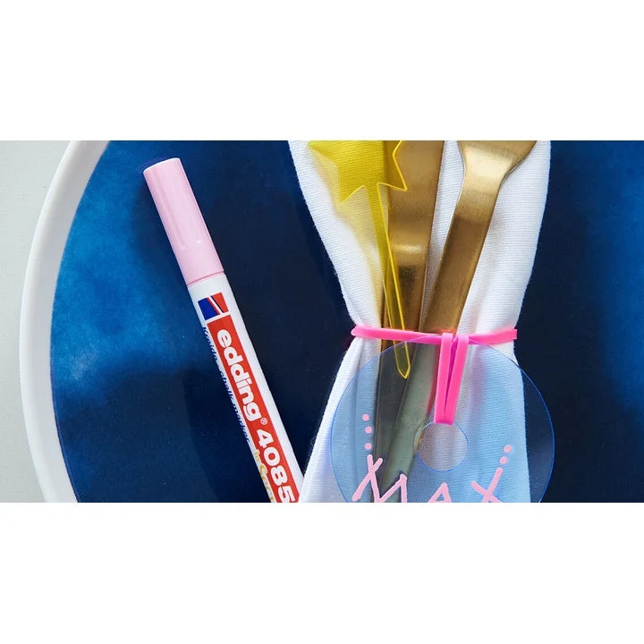 Edding 4085 Chalk Marker Set, Pastel Shades