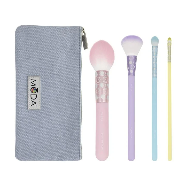 Posh Pastel Cosmetic Brush Set of 5
