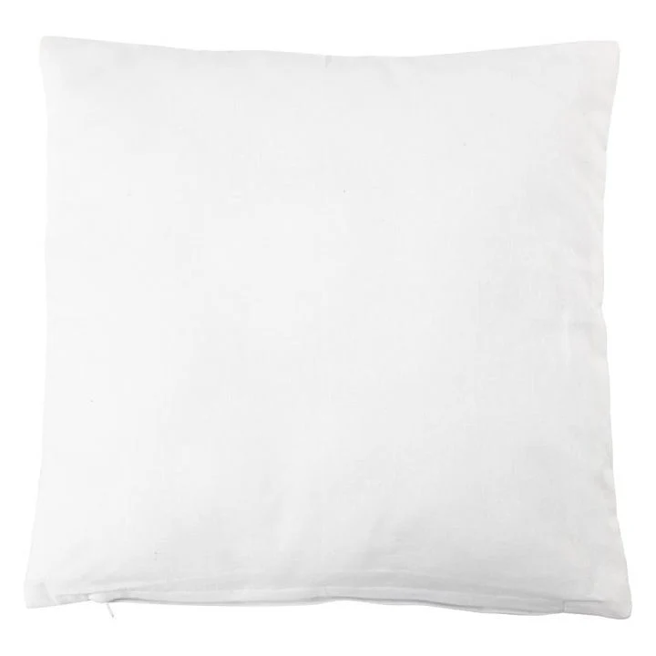 Cotton Pillowcase with Concealed Zipper 40 x 40