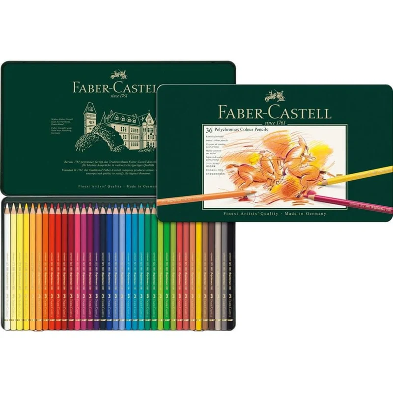 Faber-Castell Polychromos Colour Pencils 36 Pack