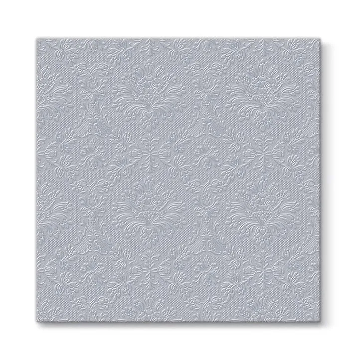 Inspiration Classic Silver Decoupage Napkins - 1 pc