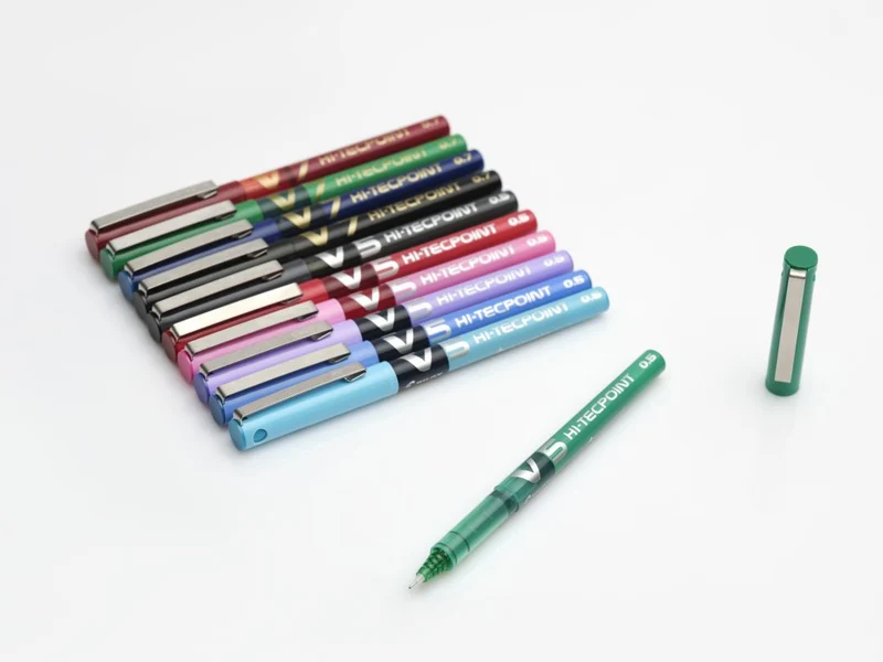 Pilot Hi-Tecpoint V7 - Liquid Ink Rollerball pen - Blue - Medium Tip