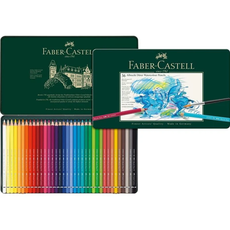 Faber-Castell Albrecht Durer Watercolour Pencils 36 Pack