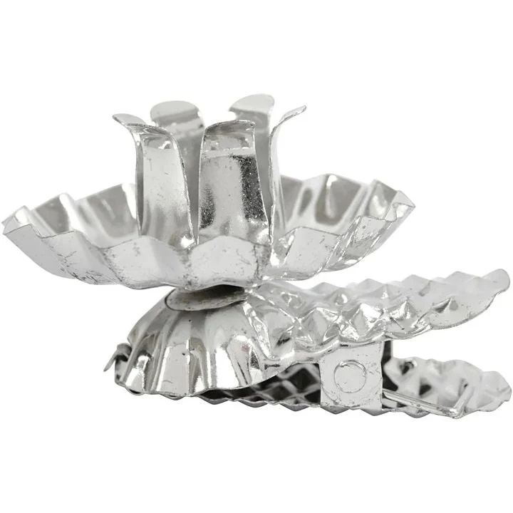 Set of Metal Candle Holders