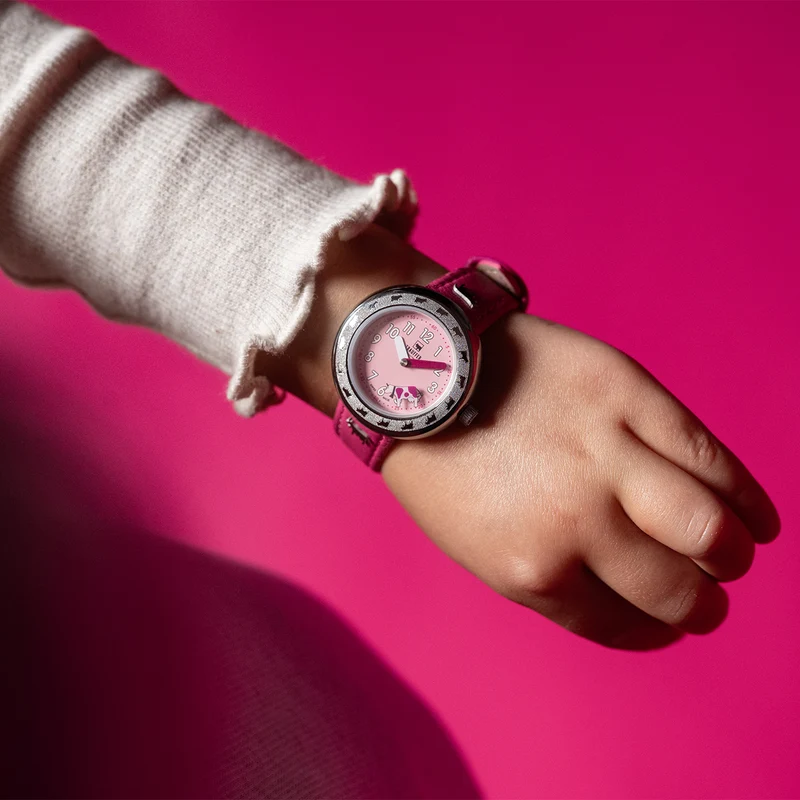 Kinderuhr Pink 30mm