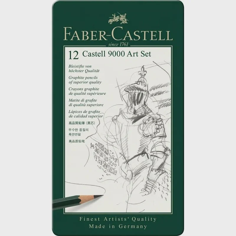 Castell 9000 Design Set 12 Graphite Pencils