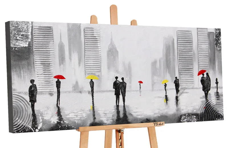 Landschaftsbilder acryl "Angenehmes Treffen"