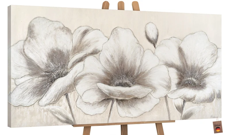 Blumen abstrakte bilder handgemalt Blumen II