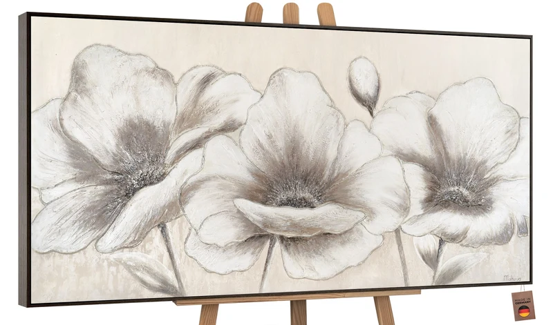 Blumen abstrakte bilder handgemalt Blumen II