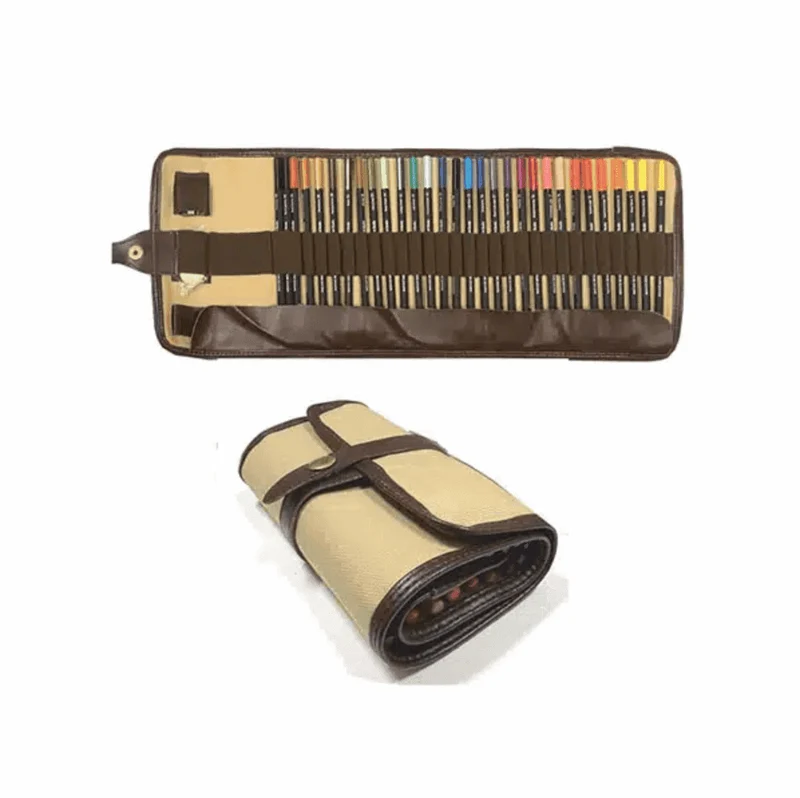 Derwent Studio Pencil Set 30x Pencils + Wrap Case