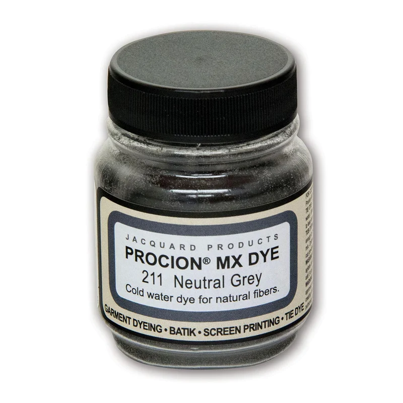 Jacquard - Procion MX Dye - Fabric Textile - Neutral Grey 211